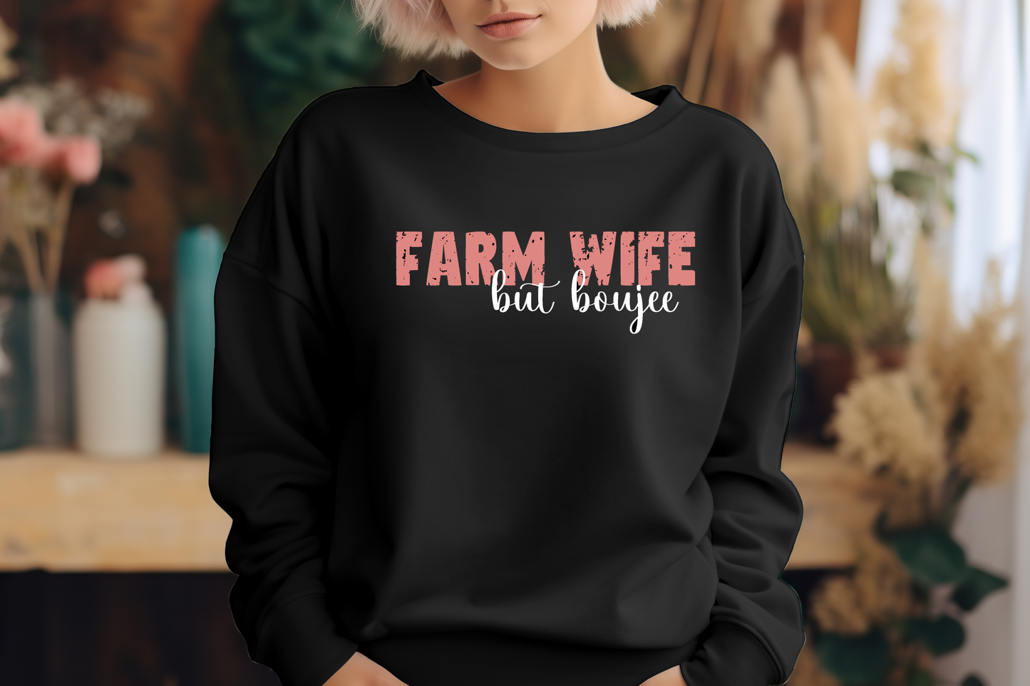 Farm Wife Black Garment